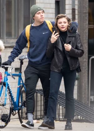 Chloe Moretz and Brooklyn Beckham Out in NYC